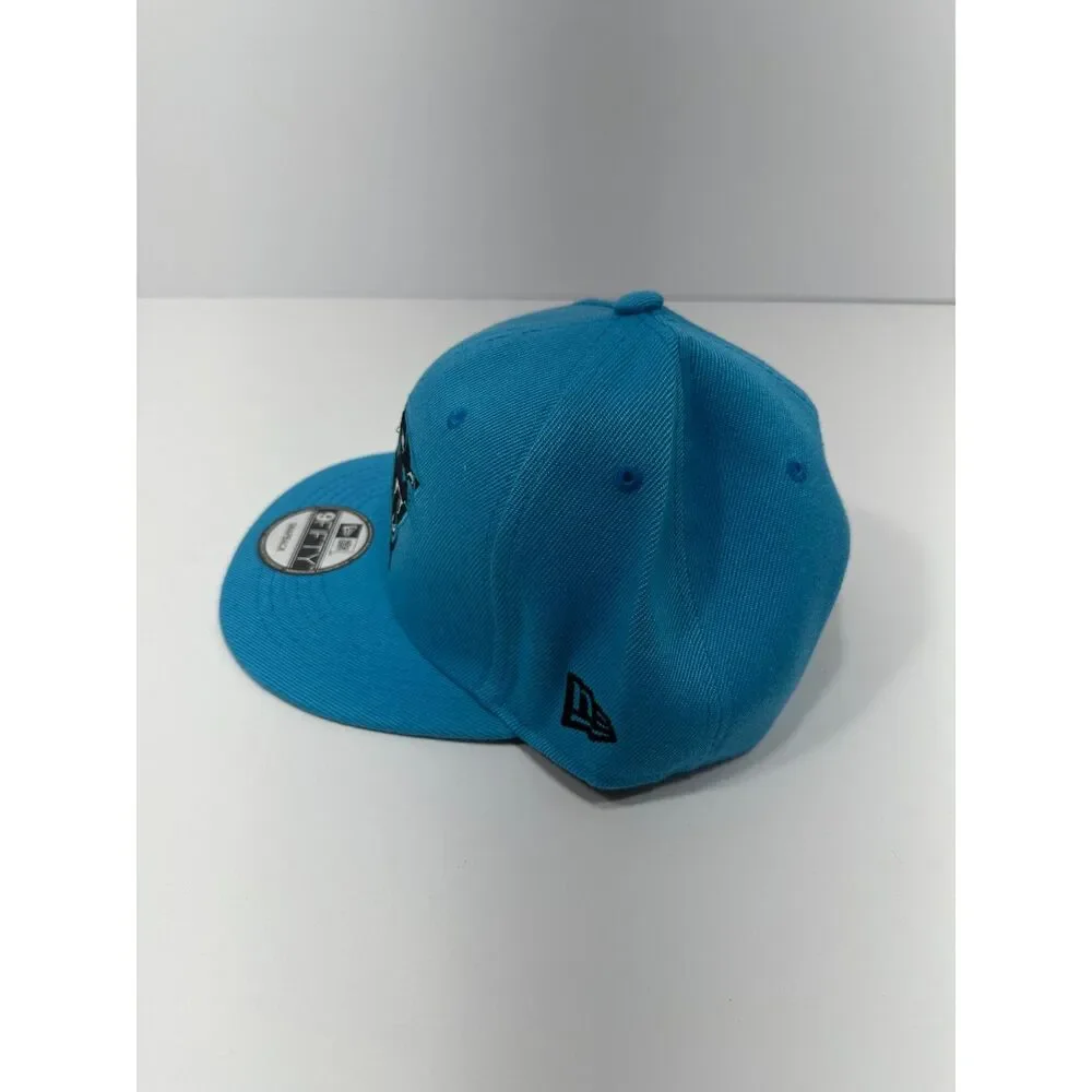 Carolina Panthers New Era 9FIFTY Snapback Hat Blue NFL Vintage Collection